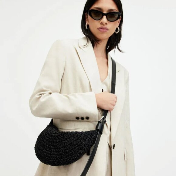 All Saints Handbags - All Saints Half Moon Bag "LIKE NEW"